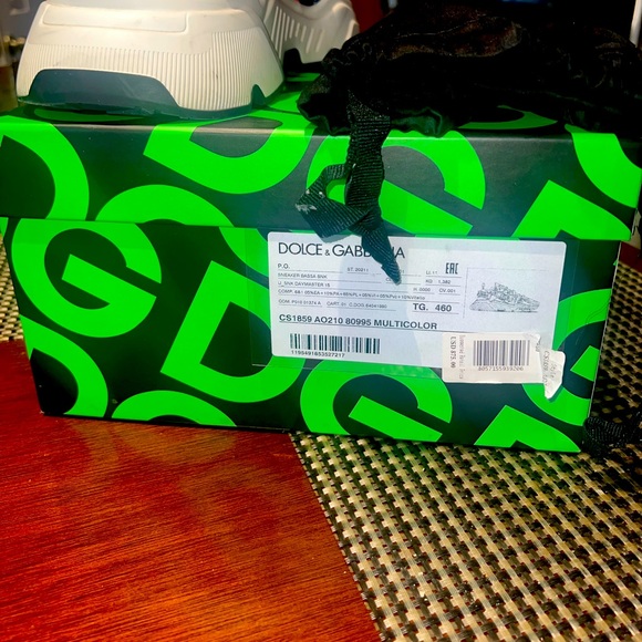Mens Dolce & Cabana tennis shoes only wore once in excellent condition .